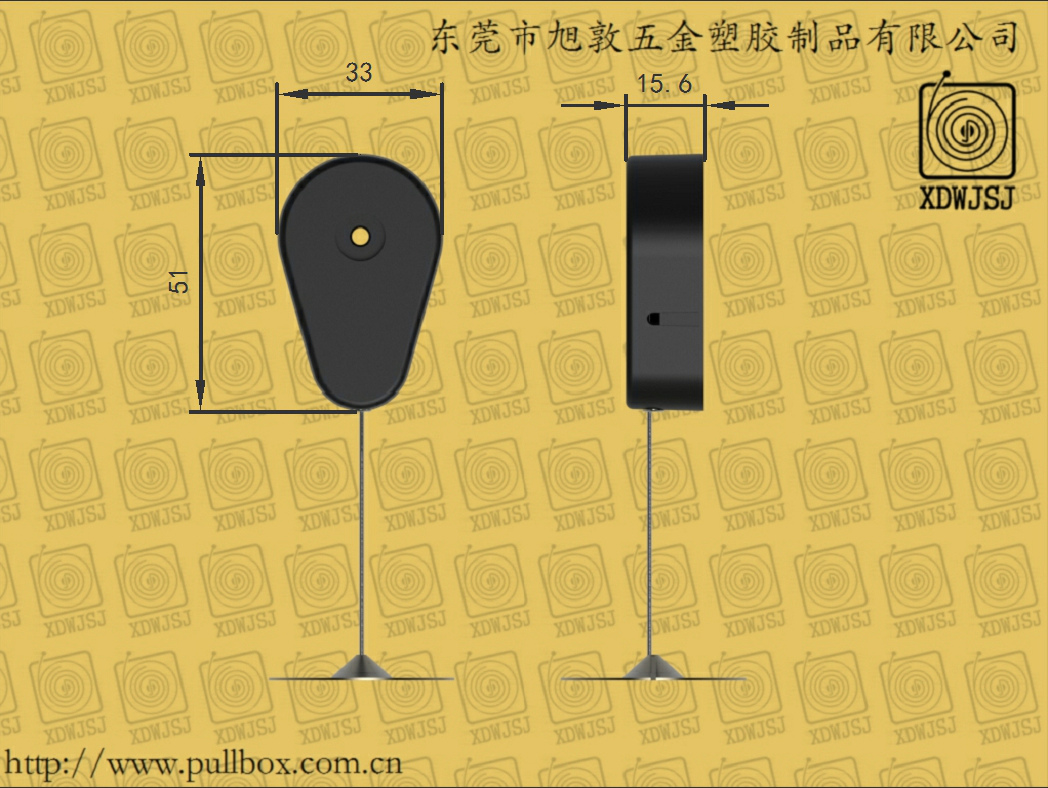防盗拉线盒