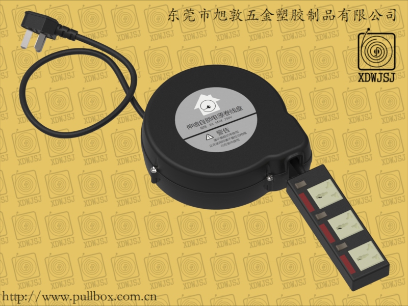 电源线自动收线盘